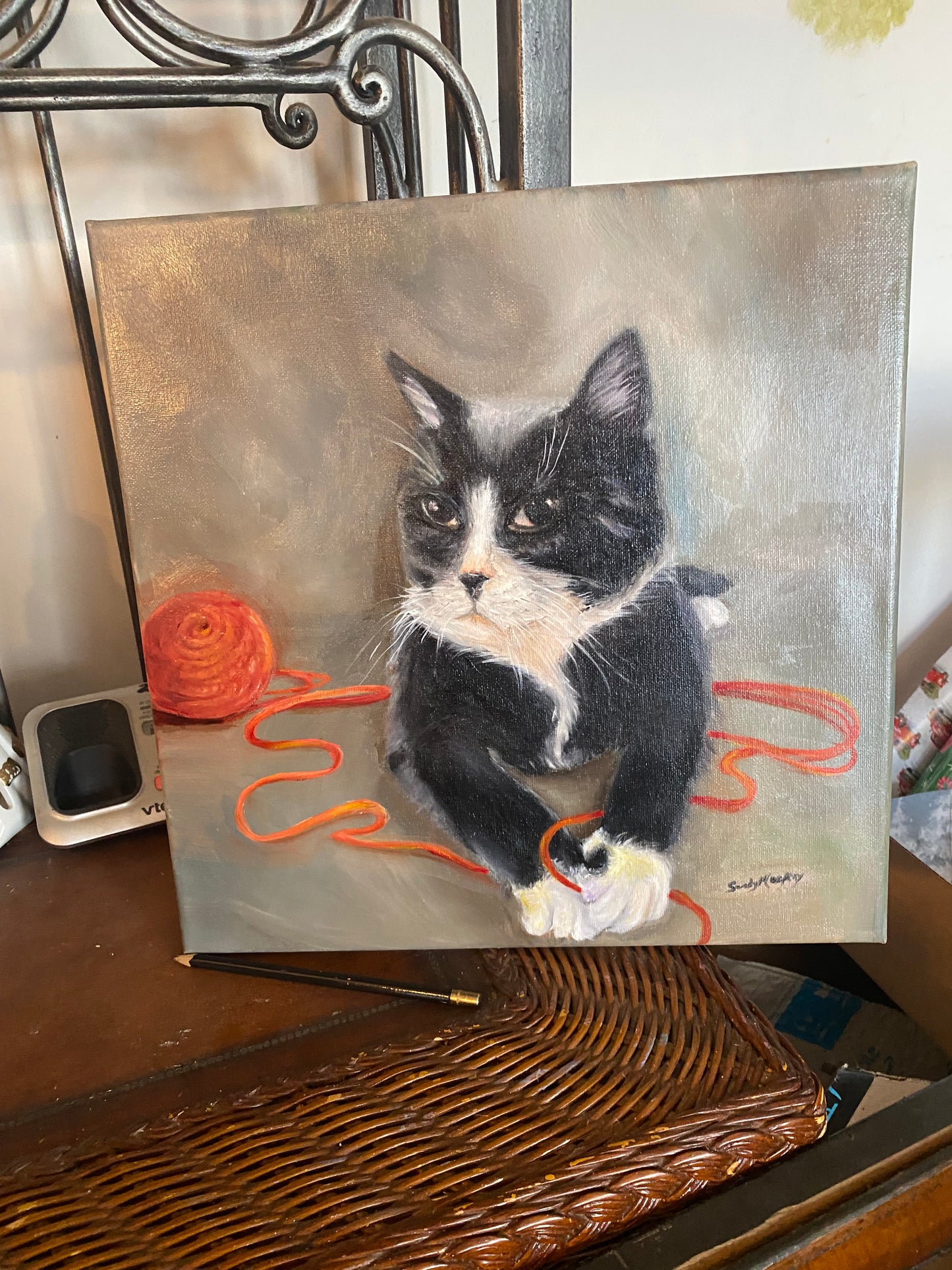 Commissioned pet portraits